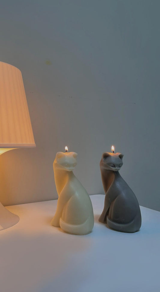 Cat Candle