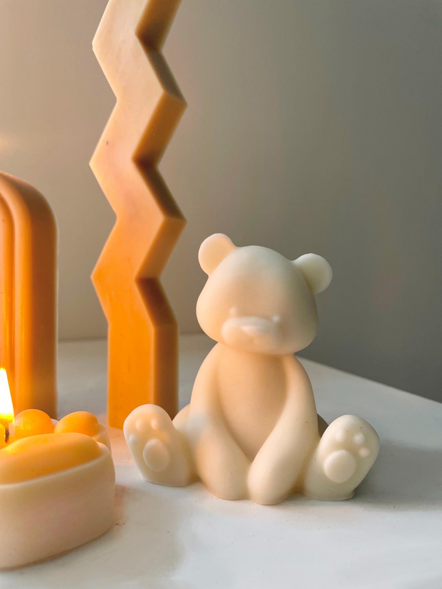 Teddy Candle