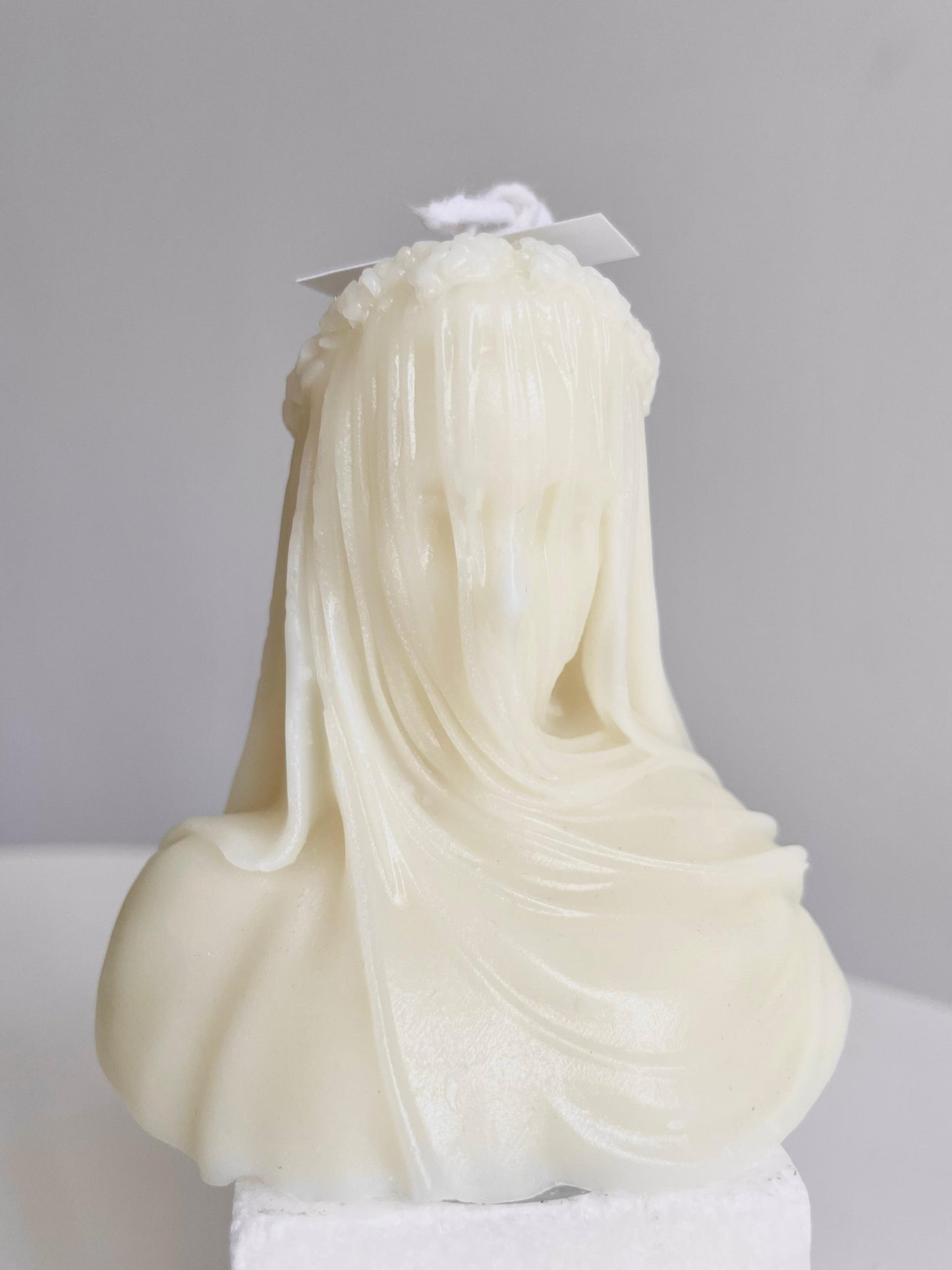 Veiled Sculptural Candle