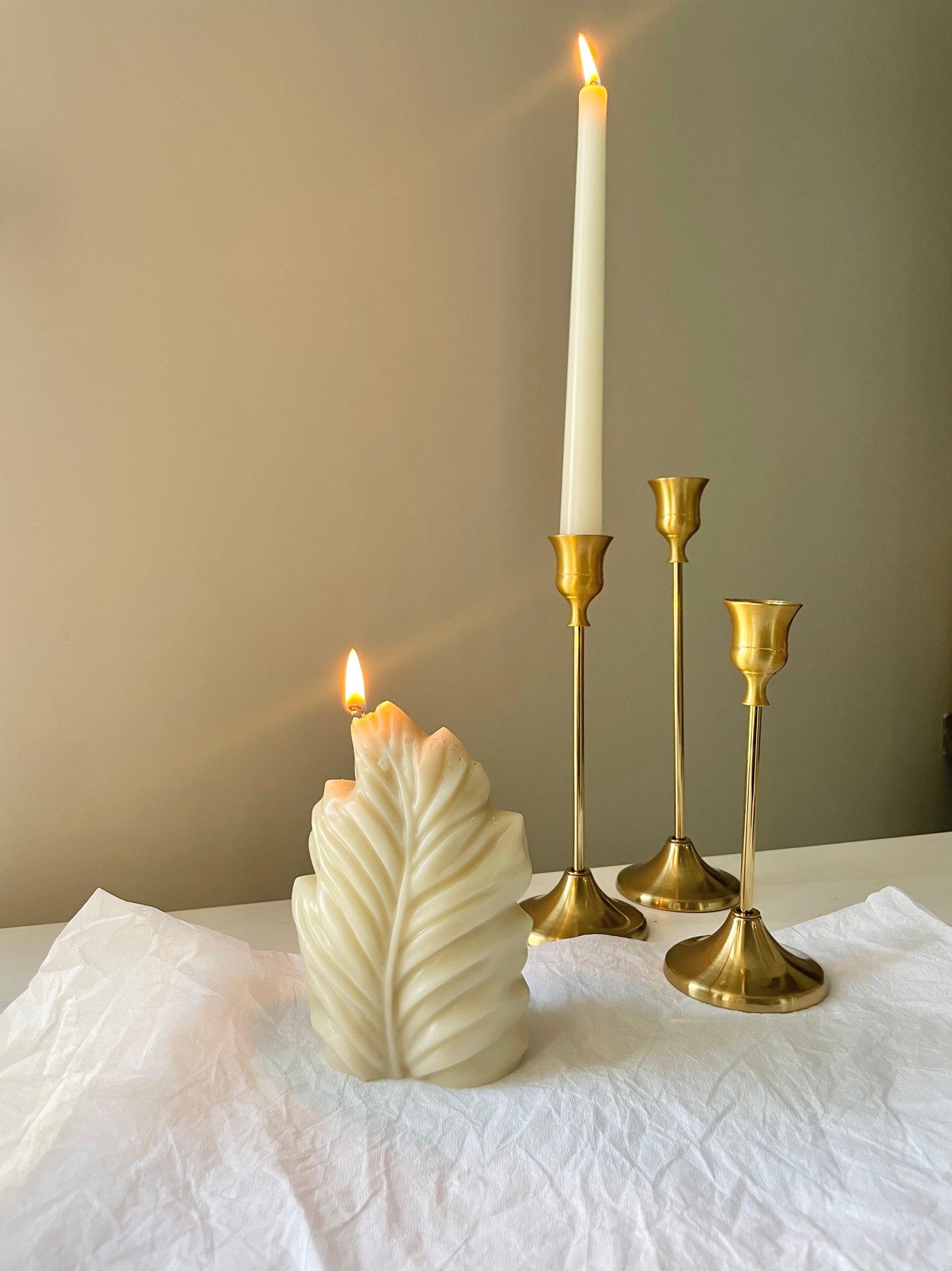 Leaf Candle