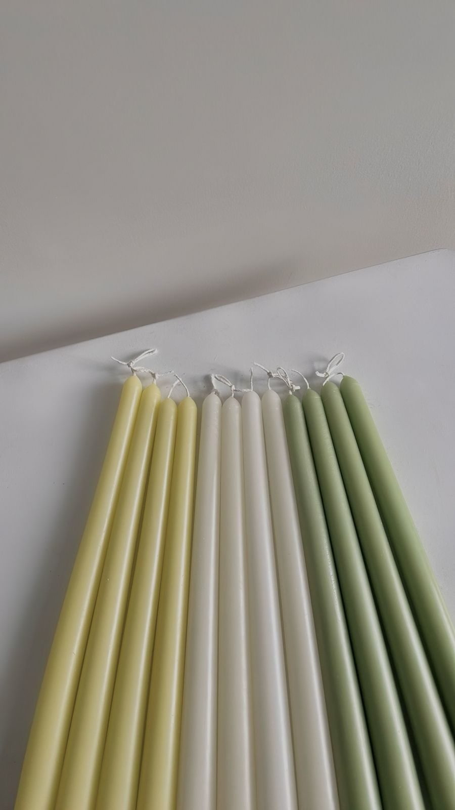 Plain Tapered Candles